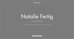 Desktop Screenshot of nataliefertig.com